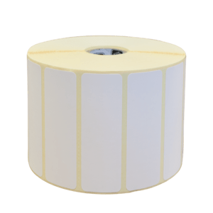 NAKAGAWA - STE 102x192 FAN - Shipping étiquette, thermique direct, fanfolded, hotmelt, L 105mm, H 192mm, rouleau/boîte 2 rolls/box